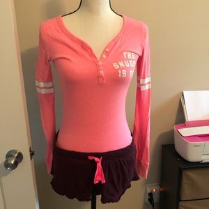 PINK The Snuggle is Real PJ Set